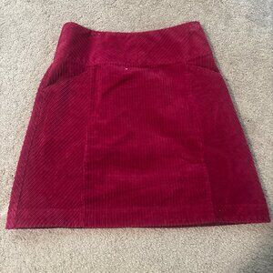 Maeve Velvet Pink/Purple Skirt